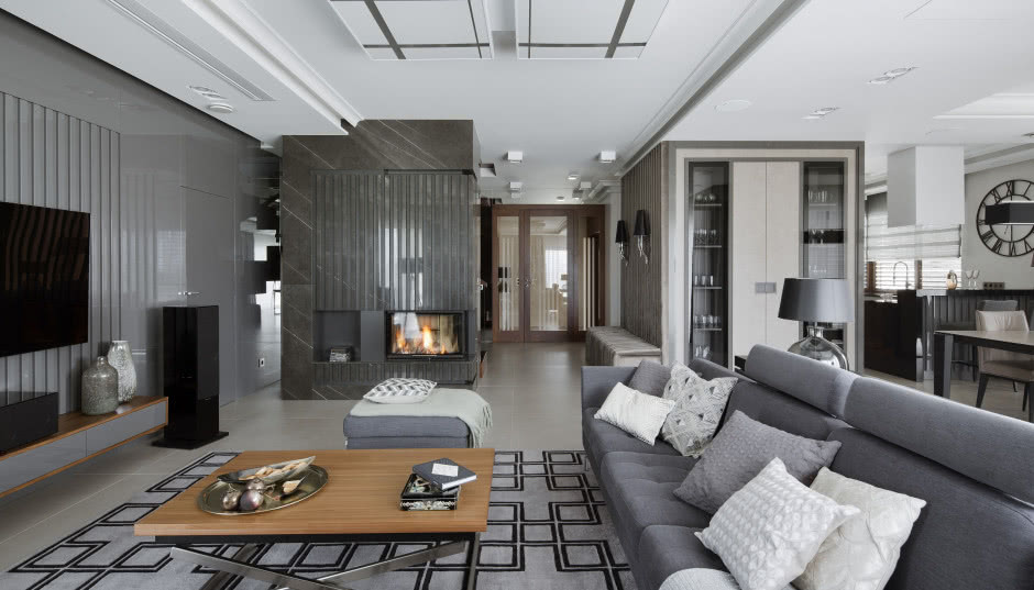 Apartament pełen szarości - zdobywca nagrody European Property Awards!