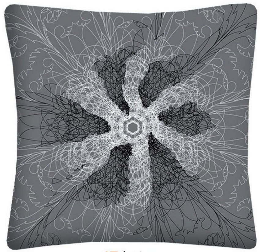 W leśnym gąszczu. Inny projekt - poducha...