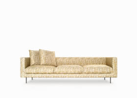 Marcel Wanders sofa ze złotą tapicerką
