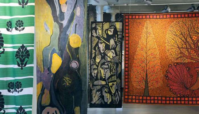 Młodość sztuki naszego czasu - tkanina malowana i drukowana lat 50. i 60. XX w.