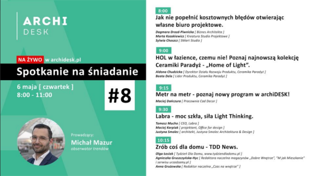 Ósmy webinar w ramach cyklu Spotkanie na śniadanie już w ten czwartek!