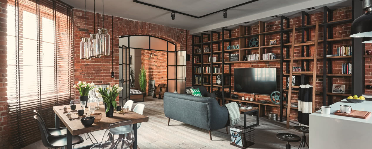 Mieszkanie w stylu filmowym