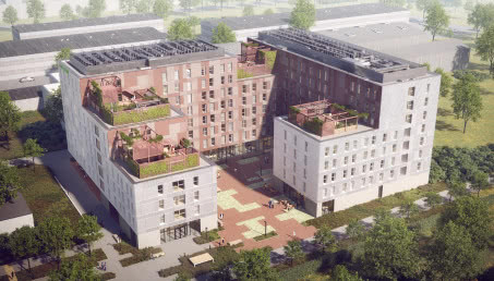 We Wrocławiu powstaje nowoczesny akademik! W niczym nie przypomina dawnych domów studenckich!