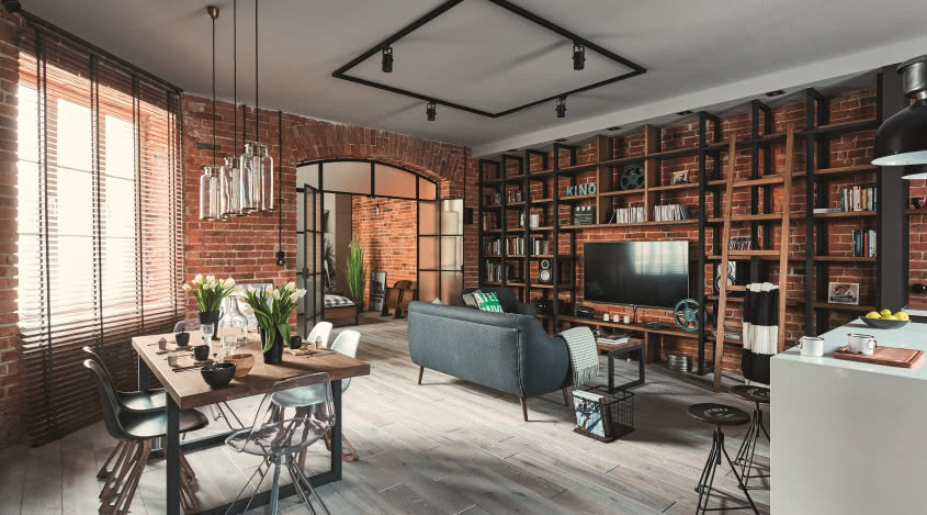 Mieszkanie w stylu filmowym