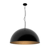 LAMPA LUMINATO W KOLORZE CZARNYM POŁYSK, WNĘTRZE...