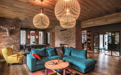 Nowoczesna leśniczówka