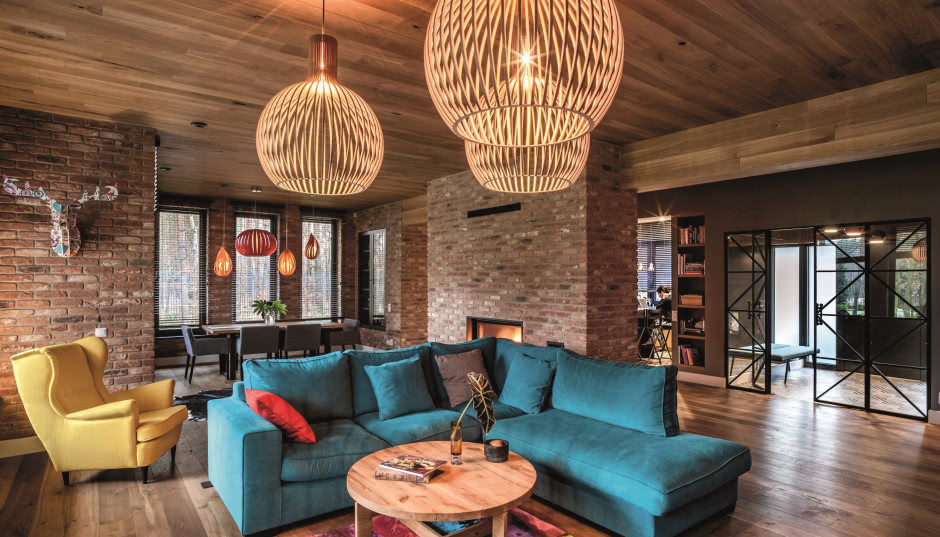 Nowoczesna leśniczówka