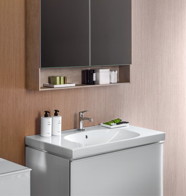 Kolekcja Geberit Acanto to dopracowany w najdrobniejszym szczególe koncept, który zapewnia użytkownikom swobodę aranżacyjną i doskonałą funkcjonalność, zaspakajając najróżniejsze codzienne potrzeby. 