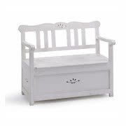 Drewniana ręcznie robiona ławka