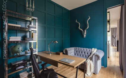 Apartament na Mokotowie urządzony szykownie... i na luzie!