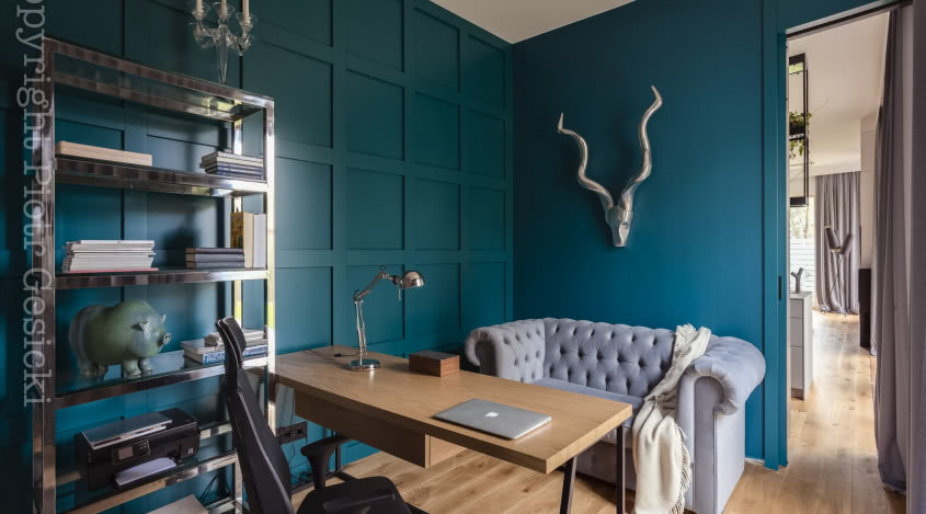 Apartament na Mokotowie urządzony szykownie... i na luzie!