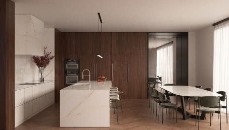 Dlaczego warto użyć spieków kwarcowych na wyspie?