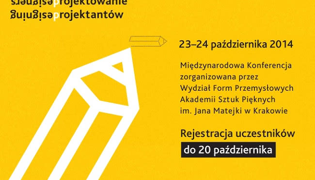 Projektowanie projektantów - konferencja z okazji 50-lecia WFP w Krakowie