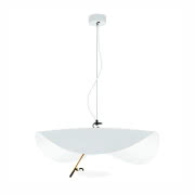Lampa sufitowa Lederam Manta S1, Catellani&Smith