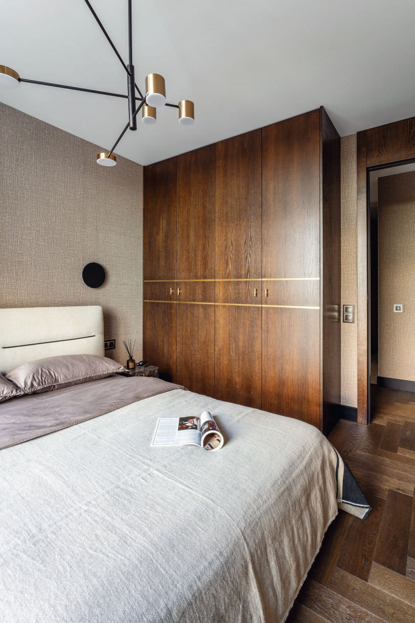 Również w sypialni gościnnej nie zabrakło...