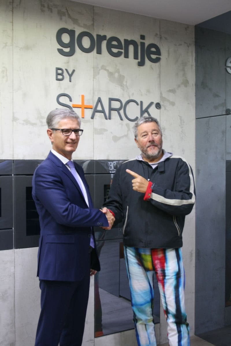 Philippe Strack i Franjo Bobiniac (prezes i...