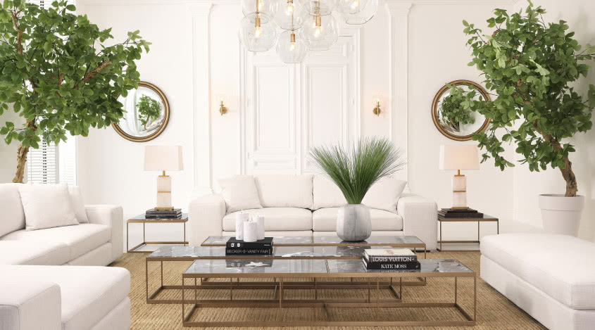 Salon w trzech stylach - modern classic, nowoczesny czy glamour?
