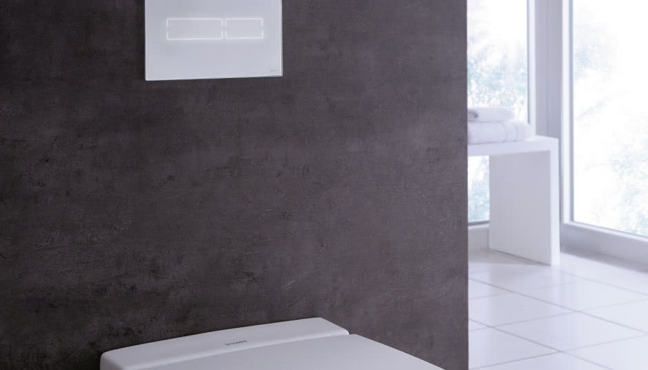 TECElux mini - przycisk spłukujący z czujnikiem ruchu