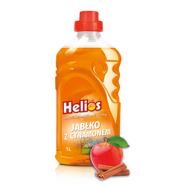 Helios - Płyn uniwersalny do mycia podłóg - Jabłko z cynamonem