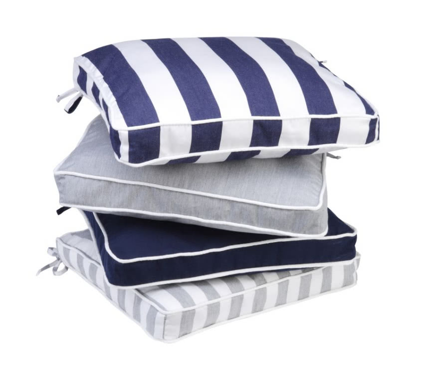 Poduszki ogrodowe, proj. Lily Matthews