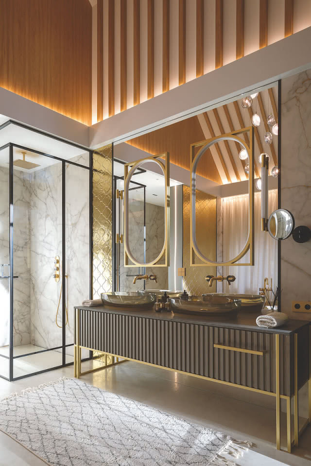 Łazienka styl loftowy