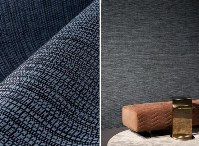 Tapeta przypominająca materiał, model: Koumbala Manovo, ARTE
