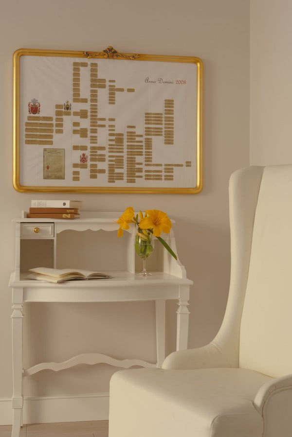 Pięknie wyrysowane drzewo genealogiczne rodziny...