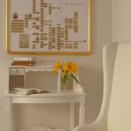 Wymarzony dom - jasne wnętrza w nieco francuskim stylu