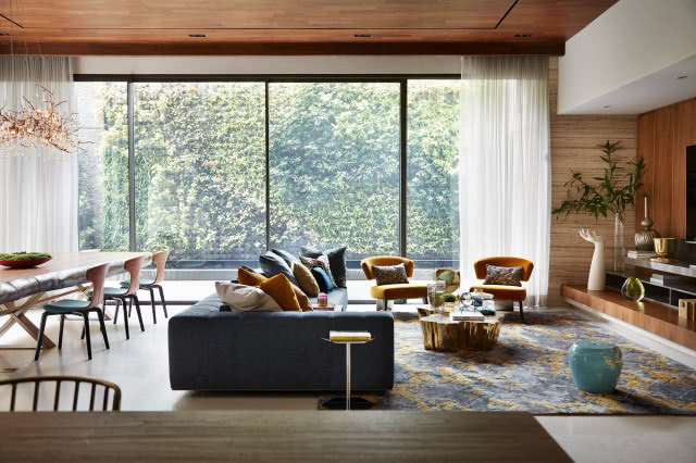 Eklektyzm w pełni - wzory, kolory, a mimo to widać ład i porządek!