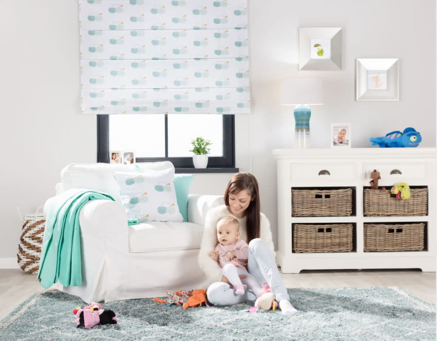 Pokój dziecka - kolekcja tkanin Apanona,...