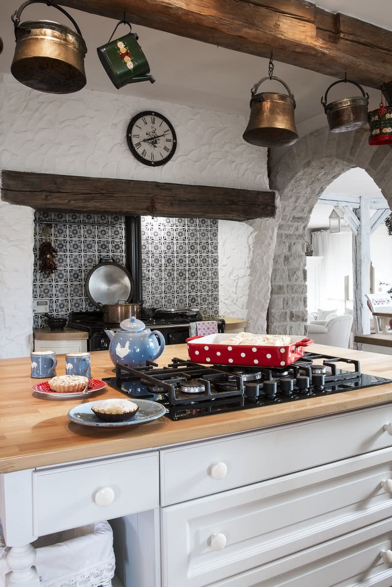 Wprawdzie na wyspie kuchennej jest gazowa płyta...