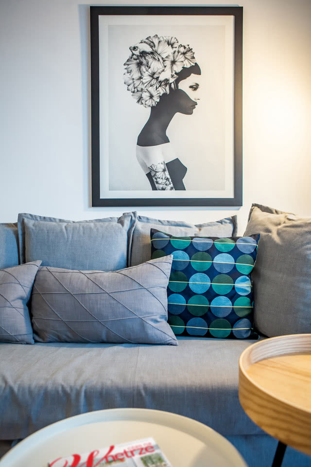 Obraz nad kanapą, pomysł