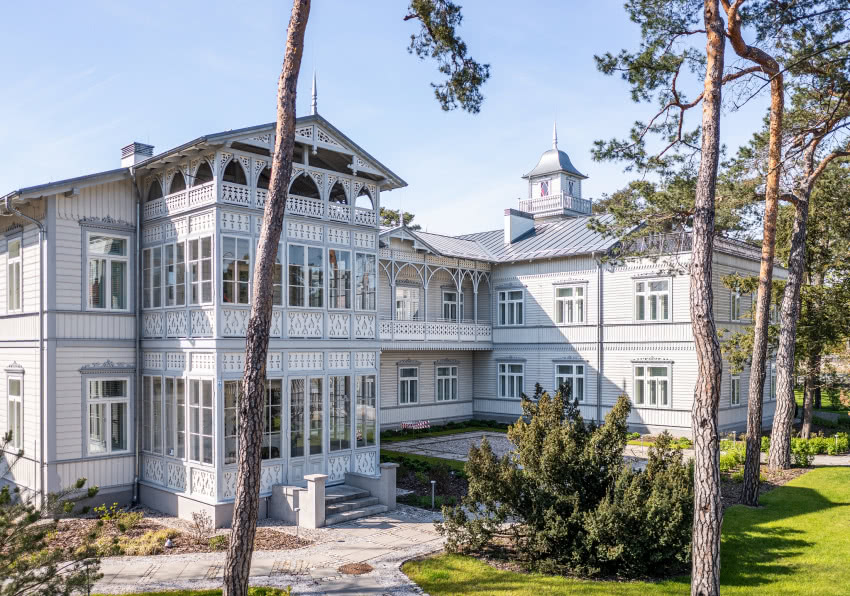 Uzdrowisko Abrama Gurewicza w Otwocku, fot....