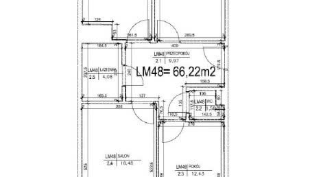 Kąt sypialniany i miejsce na garderobę