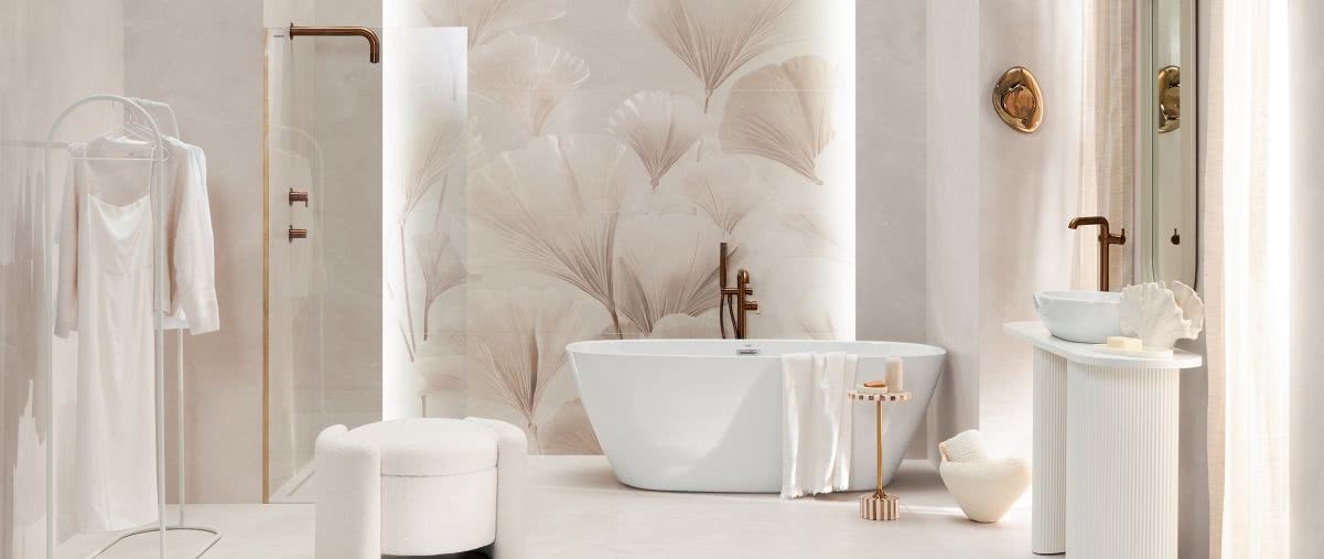 Świetlisty spektakl bieli, który odmienia wnętrza - poznaj kolekcję Albiano od marki Tubądzin 