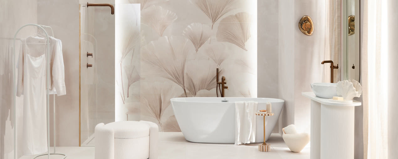Świetlisty spektakl bieli, który odmienia wnętrza - poznaj kolekcję Albiano od marki Tubądzin