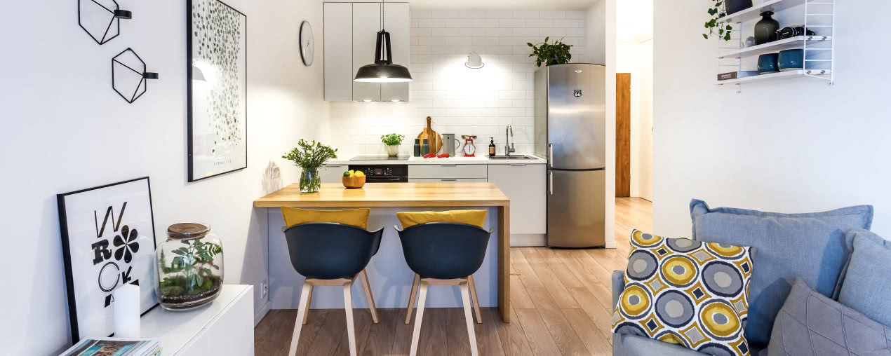 Skandynawska kawalerka dla singla