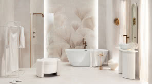 Świetlisty spektakl bieli, który odmienia wnętrza - poznaj kolekcję Albiano od marki Tubądzin