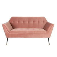 Sofa Kate, różowa, Dutchbone