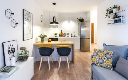 Skandynawska kawalerka dla singla