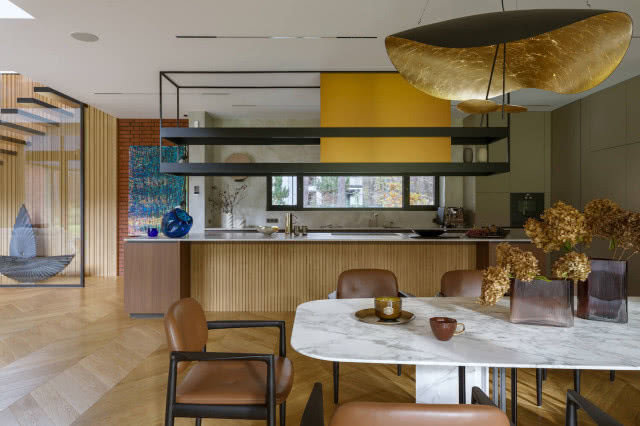 Wyspa kuchenna z blatem z kwarcytu