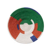 Dekoracja ścienna Hanna Wicker Dish, Broste...