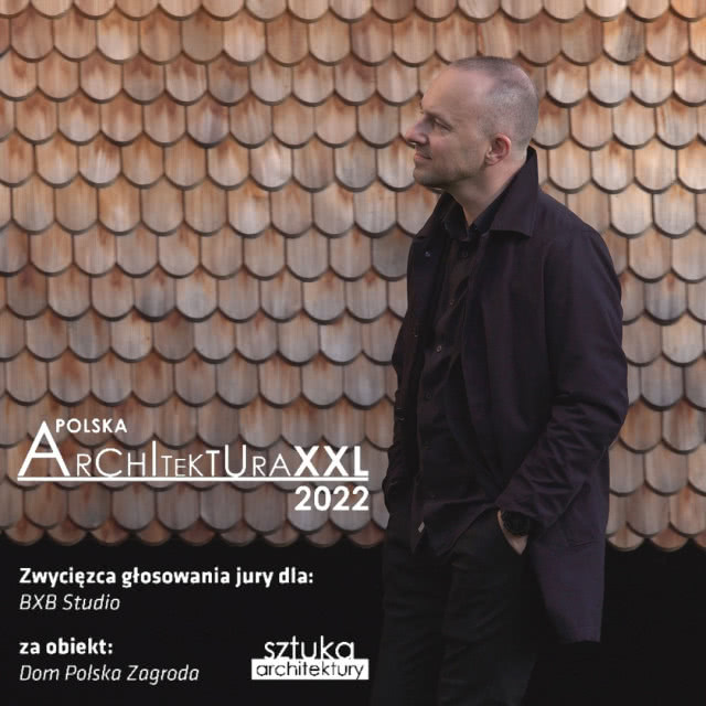Jedna z poprzednich nagród - Polska Architektura XXL 2022 