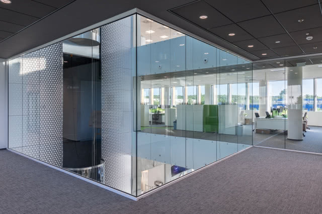 Wnętrze w najnowszym biurowcu TME w Łodzi