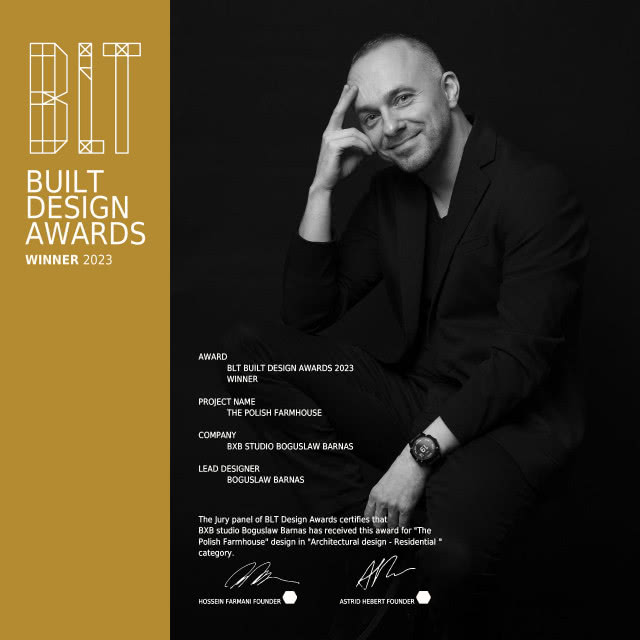 Tegoroczna nagroda Built Design Awards dla Domu z Grotą