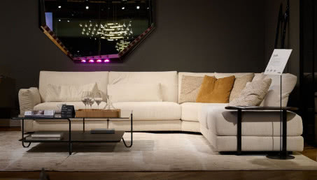 Olta - polskie sofy premium redefiniują komfort. Nowe modele ANAGA i LUIS w centrum The Olta Experience