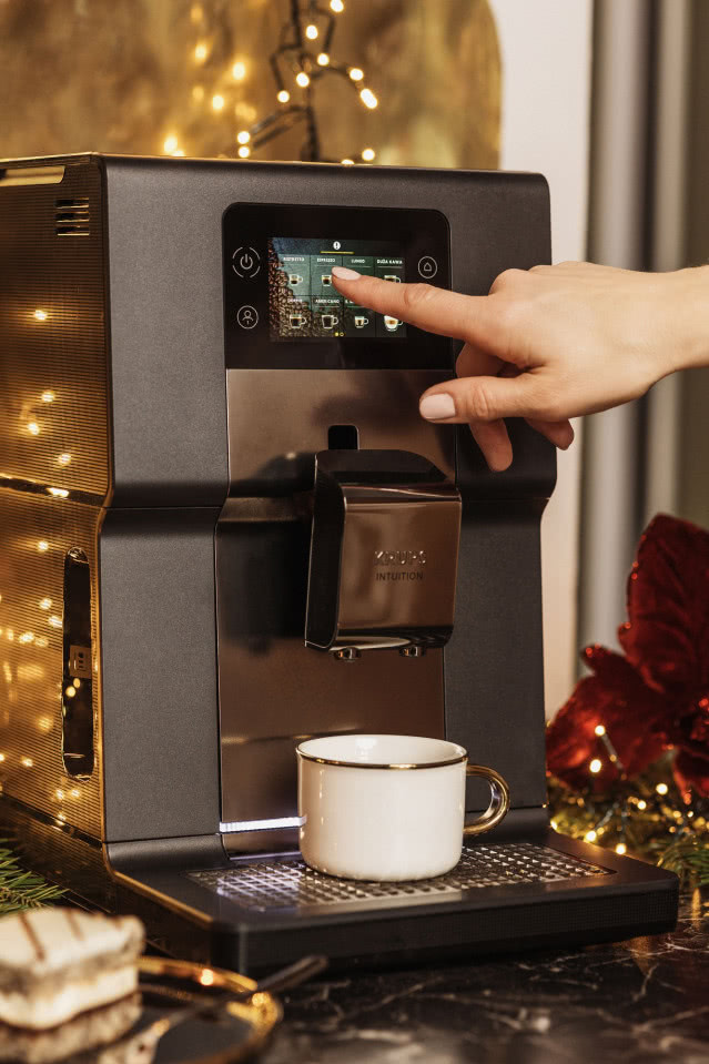 Unikatowe technologie KRUPS - smak kawy jak od baristy to kwestia WNĘTRZA 
