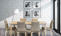Stół z systemu T53 i krzesła S61 (Klose) - przepis na idealną jadalnię