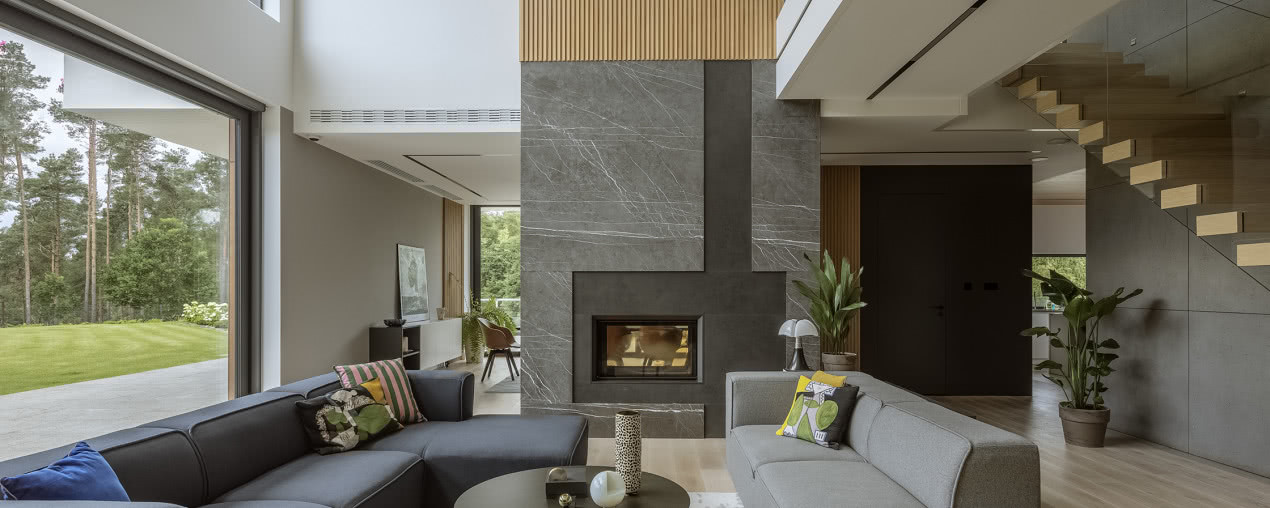 Przestrzenny dom dla koneserów natury