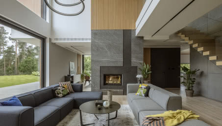 Przestrzenny dom dla koneserów natury